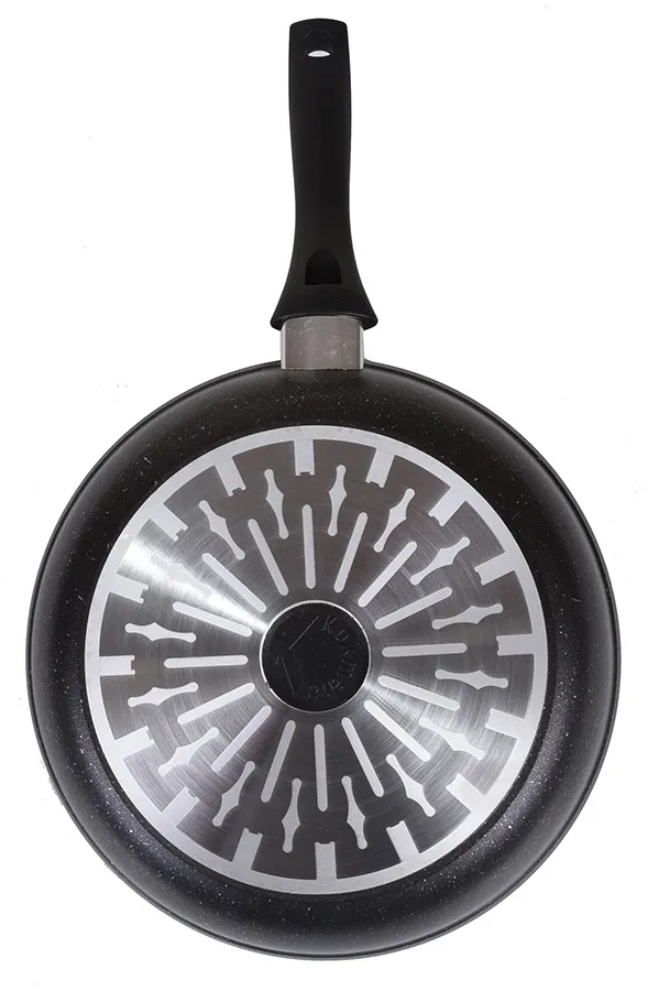 смти280а Сковорода с ручкой темный мрамор Индукция 01 